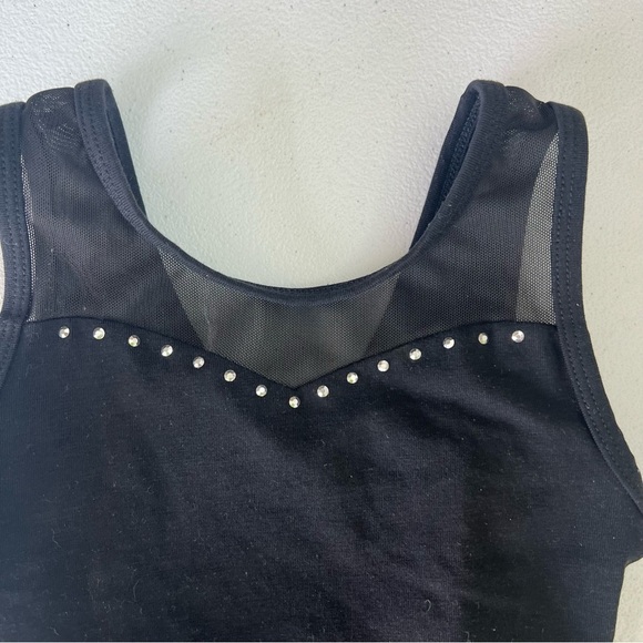 5/$25 cat & Jack girls black leotard size 4-5 XS - Picture 3 of 3